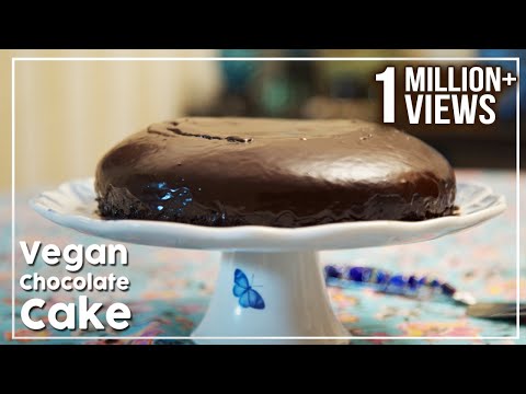 VIDEO : vegan chocolate cake - no butter, no egg cake recipe - my recipe book by tarika singh - learn how to make vegan chocolatelearn how to make vegan chocolatecakeat home that's absolutelylearn how to make vegan chocolatelearn how to m ...