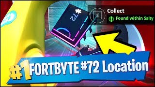 Fortnite FORTBYTE #72 LOCATION - FOUND WITHIN SALTY SPRINGS