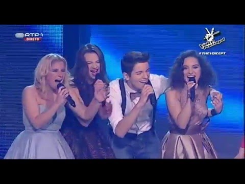 Finalistas - "What a Feeling" | 1ª Gala The Voice Portugal | Season 3