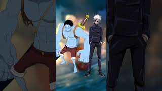 Gojo satoru vs Luffy who strength? #anime#edit