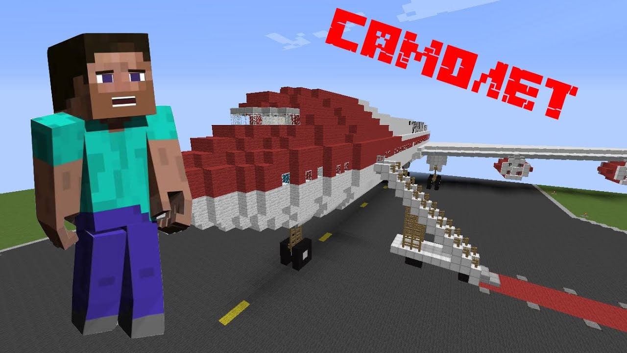 Minecraft как сделать самолёт с модом Minecraft как сделать самолёт с модом