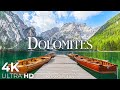 Dolomites Italy 4K • Scenic Relaxation Film with Peaceful Relaxing Music and Nature Video Ultra HD