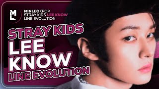Stray Kids — Lee Know | Line Evolution [Hellevator To S-Class] • Minleo