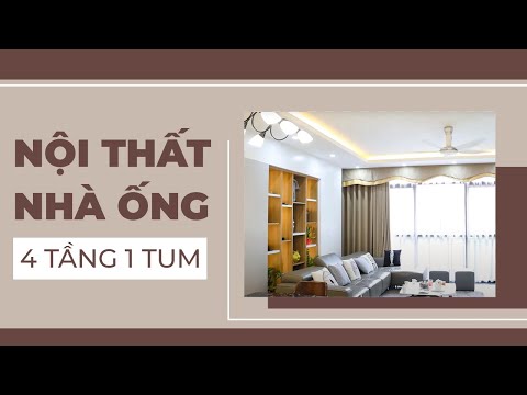 Mẫu Nội Thất Đẹp Đẳng Cấp Cho Nhà Ống 4 Tầng 1 Tum Tại Hoài Đức Hà Nội