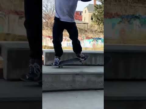 Sean Egan quick two trick line - All I need skateboards