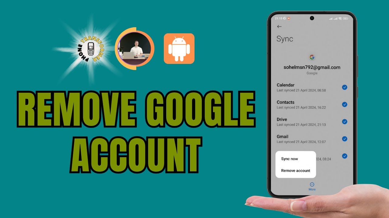How to Remove Google Account From Android Phone | Quick How to Remove Google Account From Android Phone | Quick