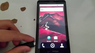 Motorola Droid X - Battery Low