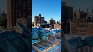 Ленин На Крыше Дома В Нью Йорке / Прогулка По Манхэттену