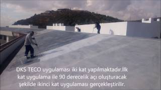 DKS Kimya - OSB Levha Üzeri Su Yalıtım Uygulaması