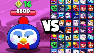 MR.P`s PET vs ALL BRAWLERS! WHO WILL SURVIVE IN THE SMALL ARENA? | With SUPER, S