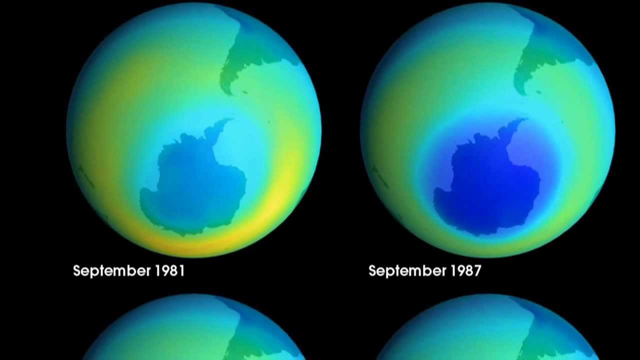 ozone hole Nasa scientists report that, in september, the hole in the ozone layer over the antarctic reached the smallest it has been at peak since 1988. ozone hole Nasa scientists report that, in september, the hole in the ozone layer over the antarctic reached the smallest it has been at peak since 1988.