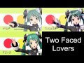 Two Faced Lovers Project Diva F2nd PV Comparison