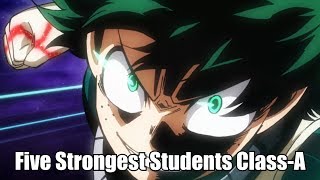 Five Strongest Students Class-A | Anime Scenes | My Hero Academia