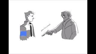 hank/connor | nobody - mitski