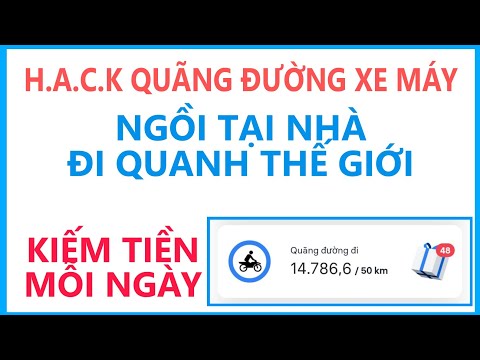Cách hach quãng đường km xe máy trên app Toss kiếm tiền free mỗi ngày