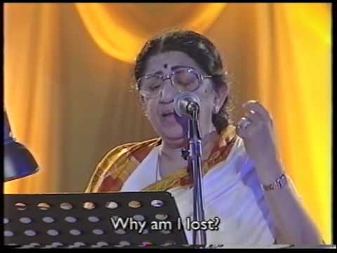 Lata Mangeshkar - Aye Dil e Nadan (Live Performance)