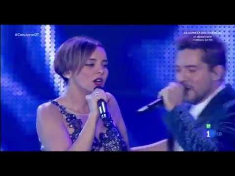 Escondidos Bisbal y Chenoa Concierto Operación Triunfo 2016 complete completo