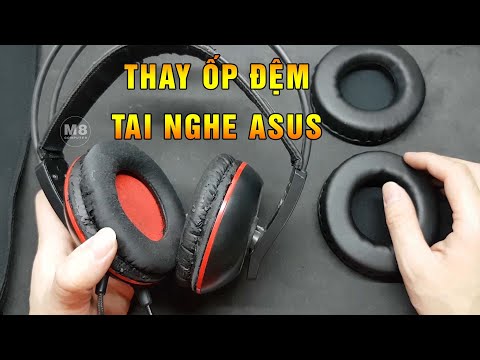 Sửa Tai Nghe - Thay Ốp Đệm Tai Nghe Asus - Hướng Dẫn Đo Kích Thước Ốp Đệm Tai Nghe