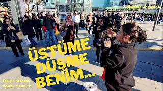 Hatice Kaya Üstüme Düşme Benim dedi,Şişli Yandı..!