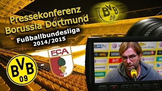 Borussia Dortmund - Fc Augsburg Bundesliga-Pk Jürgen Klopp