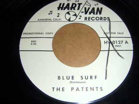 Blue Surf by The Patents tab