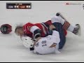 Ethan Moreau vs Tuomo Ruutu Nov 1, 2008