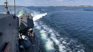R142 Ystad Och T121 A I En Fingerad Torpedattack.
