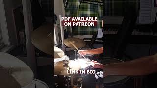Drum Lesson Expanded Jazz Lick Pdf Available On Patreon Link In Bio
