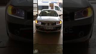 Renault Megane 2 - Kayar Sinyalli Gündüz Ledi Flexible Led
