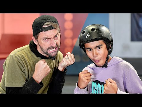 AARON KYRO VS JD SANCHEZ! ANYTHING COUNTS SKATE TOURNAMENT EP. 1