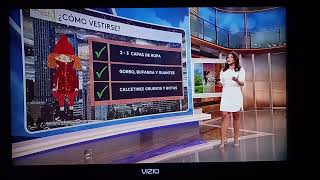 Jessica Delgado Y Legs White Outfit El Tiempo Despierta America