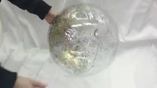 Instagram Pvc Inflatable Transparent Beach Ball Children Adult Toy Ball Swimming