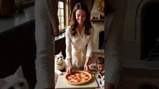 Princess Kate Cooks Pizza For Prince Louis And The Royal Cat