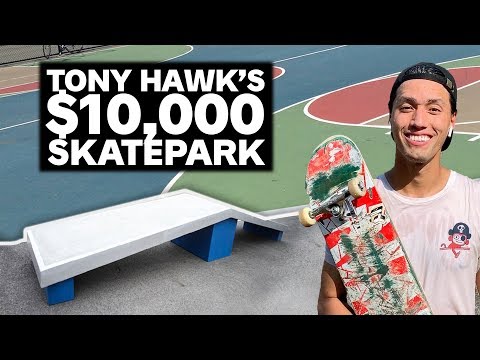 Tony Hawk Paid $10,000 for this Brooklyn Skatepark