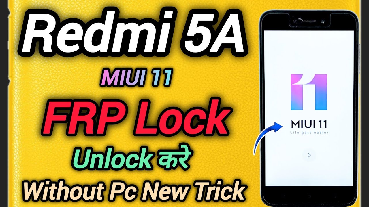 Mi Redmi 5A || FRP Bypass || Android 8.1.0 || MIUI 11 || Mi Redmi 5A || FRP Bypass || Android 8.1.0 || MIUI 11 ||