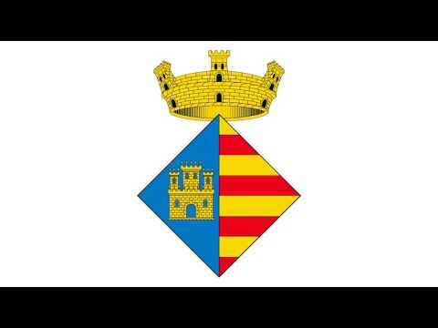 Bandera de San Pedro de Ribas (Espaรฑa) - Flag of Sant Pere de Ribes (Spain)
