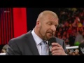 Triple H calls out Booker T: Raw, March 2, 2015