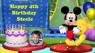 Give The Perfect Birthday Gift A Personalized Greeting From Mickey Mouse