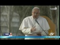 Papa Francesco a Napoli. Il discorso alla popolazione di Scampia