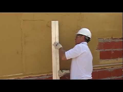 Monocapa Parex Estilo 4D -Aplicación manual - Paso a paso