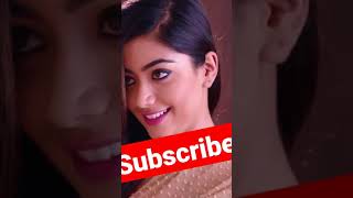 Rashmika Mandanna Saree Wearing Seen