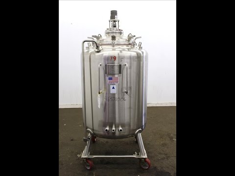 Used- Precision Stainless Pressure Tank, Approximate 158 Gallon - stock # 46371006