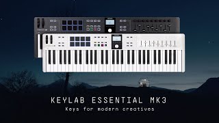 KeyLab Essential mk3 | Keys For Modern Creatives | ARTURIA