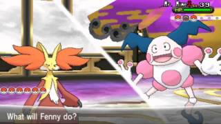 Pokemon X And Y Vs Gym Leader Valerie