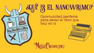 Nanowrimo à la carte. Saca el libro que tienes dentro