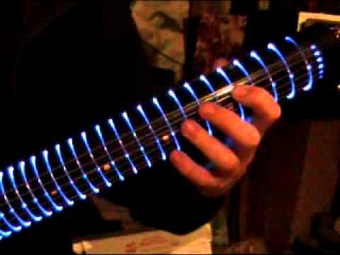 Alien electric guitar