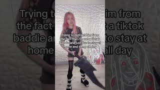 Im Not A Tiktok Baddie So I Distract U With My Swords T.t