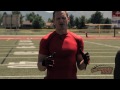 Wide Receiver Drills- Quick Feet Explosion Drill (Circle the Cones Drill)  - Wide Receiver Pro DVD