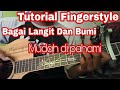 Tutorial Fingerstyle - Bagai Langit Dan Bumi || Via Vallen || Guyon Waton || Nella kharisma ||