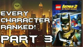 Lego Batman 2 - Every Character Ranked Part 3